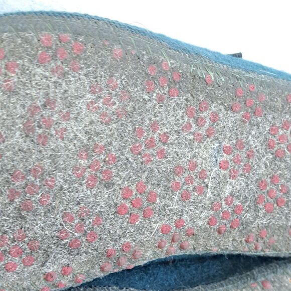 Haflinger AS Boiled Wool Soft Sole Slippers Women’s 10 EU 41 Hunter Green - Picture 8 of 10